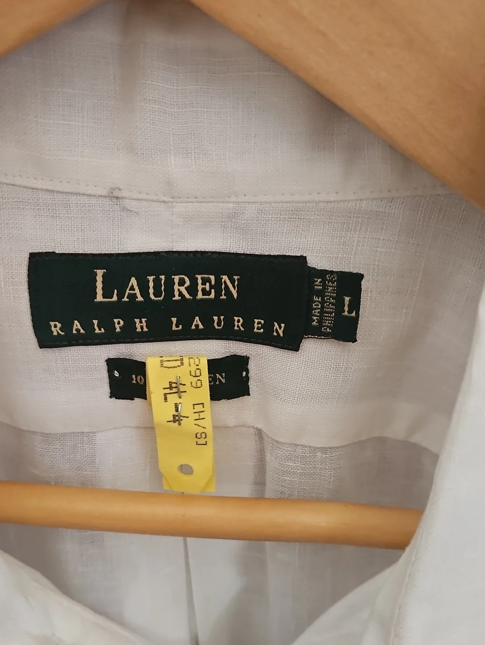 Ralph Lauren Men's Linen Button Down